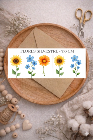 FLORES SILVESTRE - 7,0 CM
