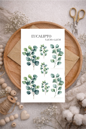 EUCALIPTO - 8,5CM E 5,5CM