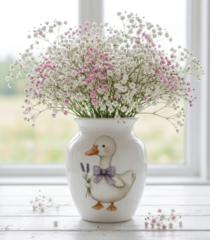 DUCK LAVANDA 9,0CM E 6,0 CM