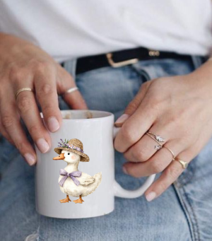 PATINHO LAVANDA 9,5 CM E 6,0CM