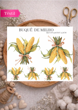 BOUQUÊ DE MILHO - TÊXTIL