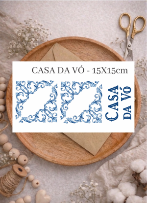 CASA DA VÓ -15 x15cm