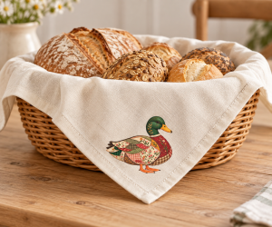 PATO PATCHWORK - ADESIVO DTF TÊXTIL 5,5CM